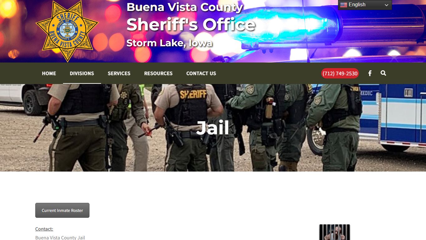 Jail – Buena Vista County Sheriff's Office